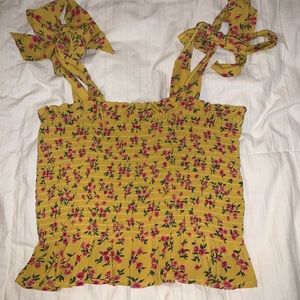 tie up floral tank